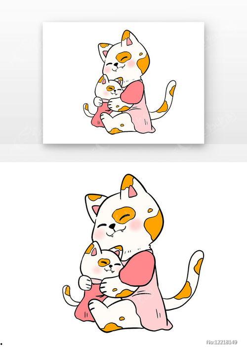 卡通日本睡猫图片,慵懒猫咪梦乡奇遇记